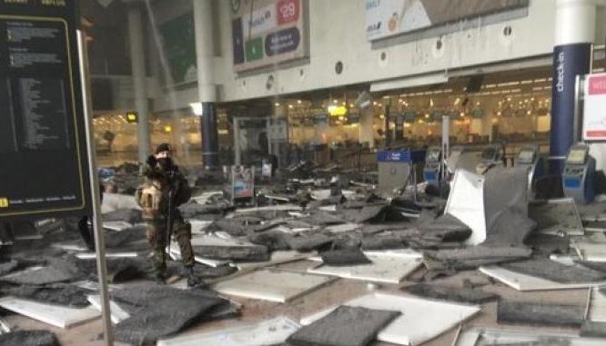 Βρυξέλλες αεροδρόμιο έκκρηξη