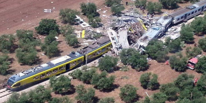Ιταλία σύγκρουση τρένων